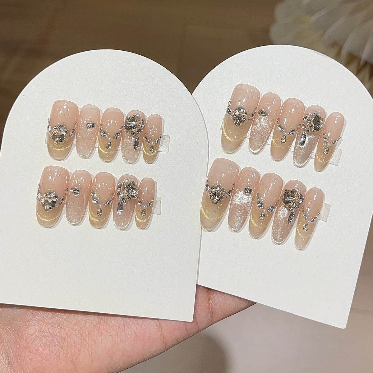 Falling Starlight Press-On Nails — original product photo 1