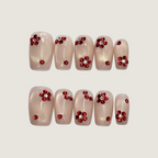 Red Star Press-on Nails