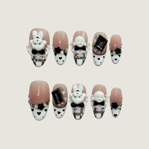 Bichon Paradise Press-on Nails