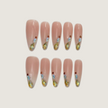 Golden Tears Press-on Nails