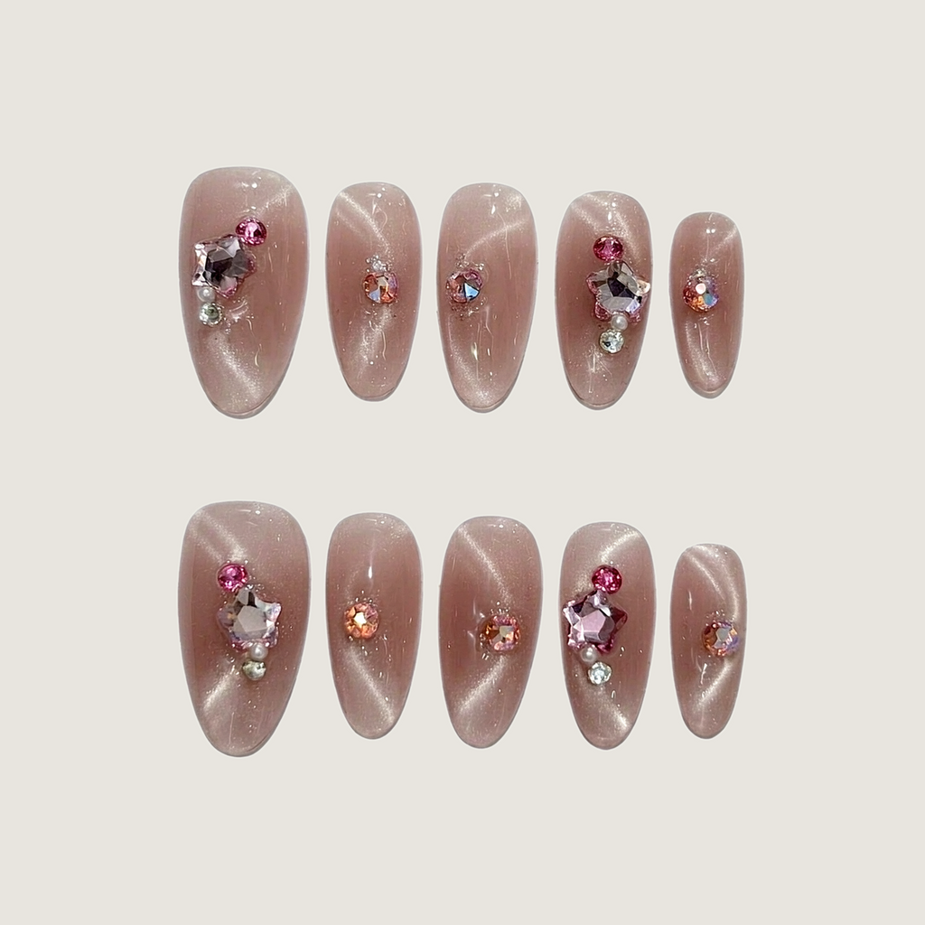 Silk Star Press-on Nails