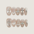 Cross Star Press-On Nails