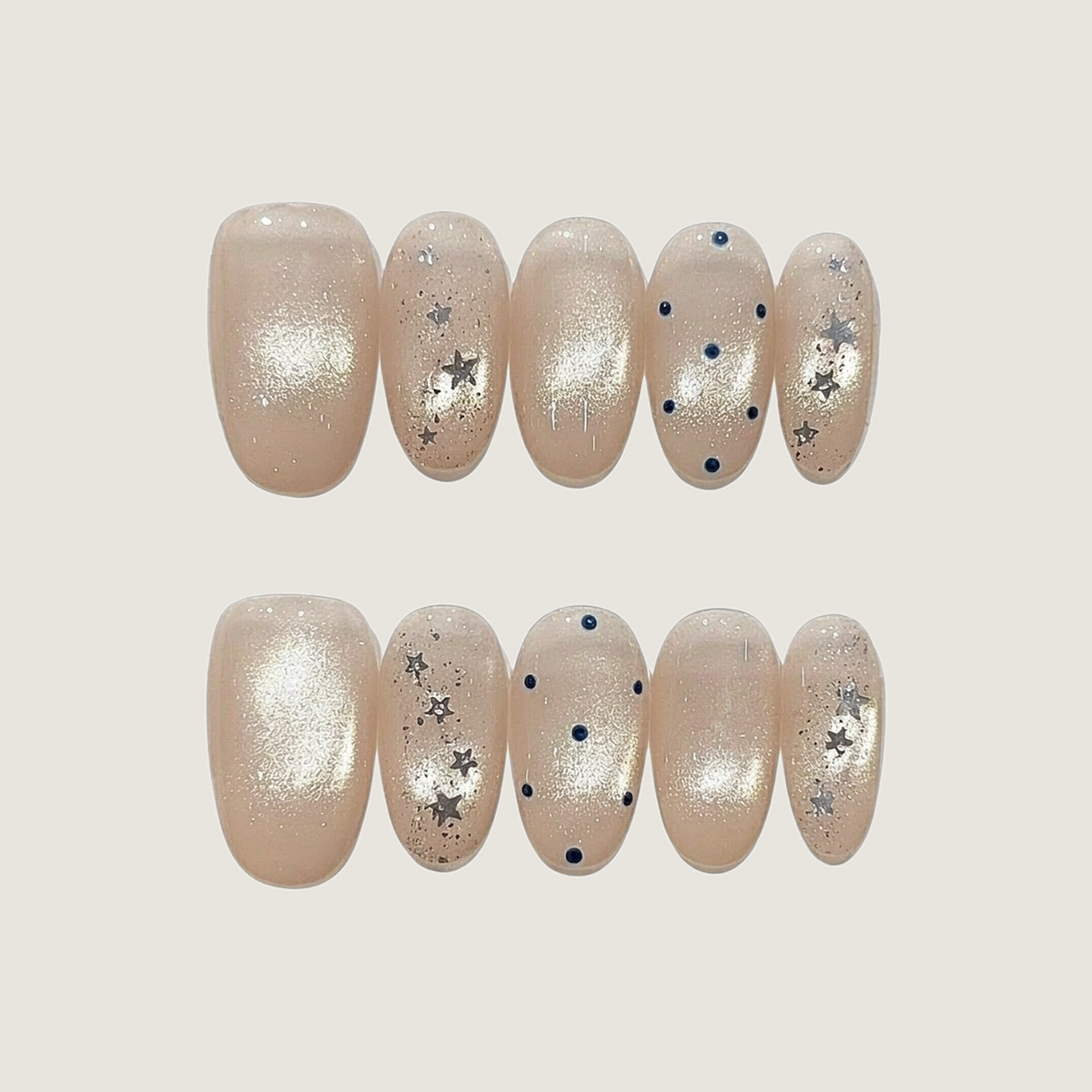Moonlight Star Press-On Nails