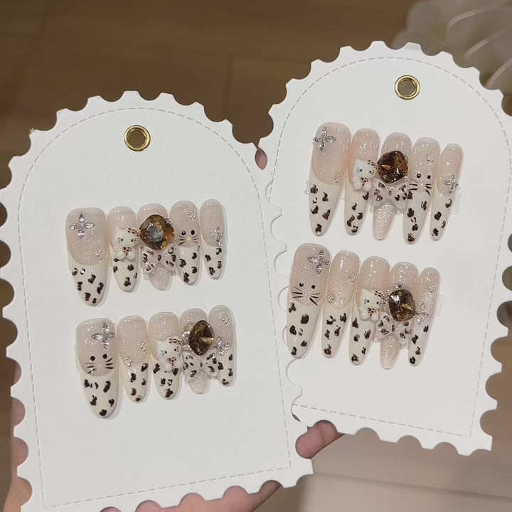 甜咖奶豹 穿戴甲