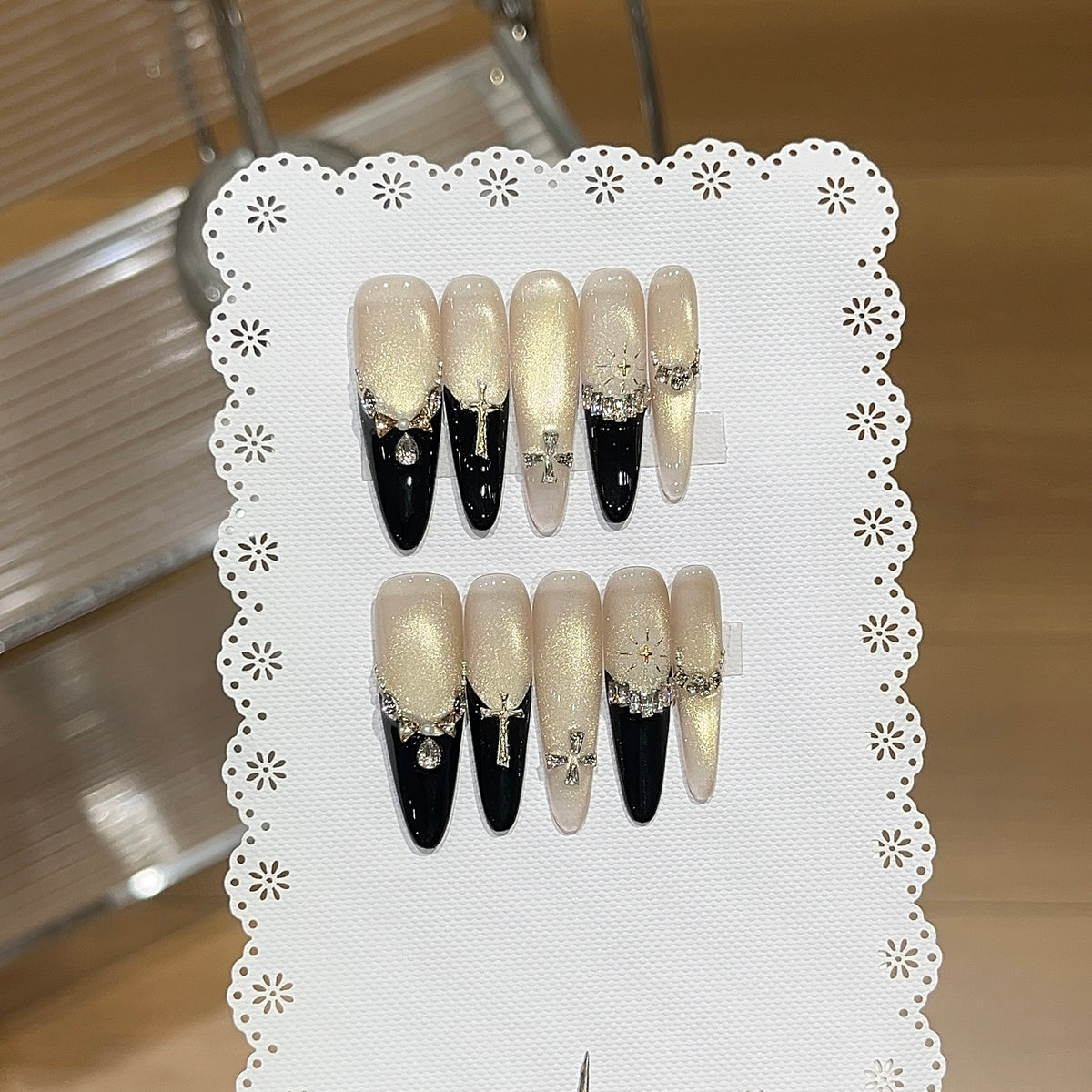 Sleepless Night Press-On Nails — original product photo 2